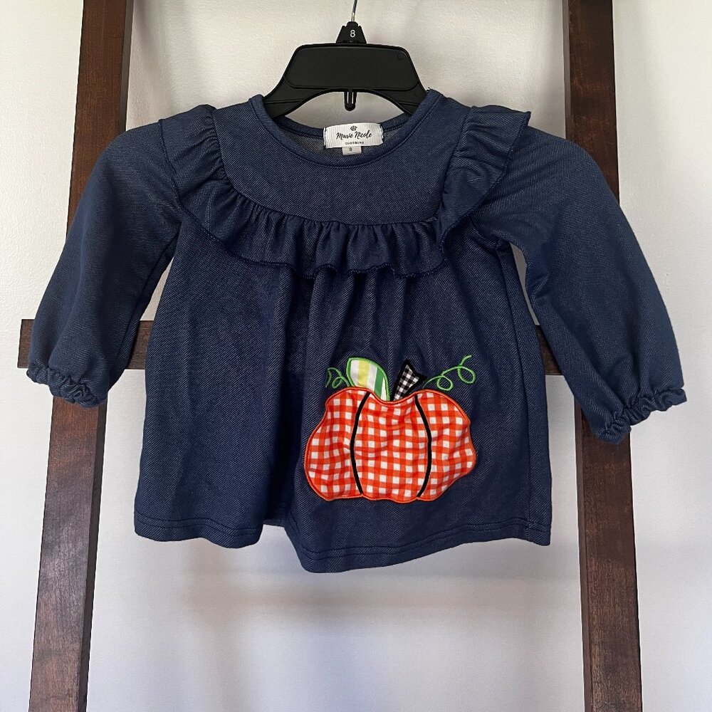 Denim Toddler Top